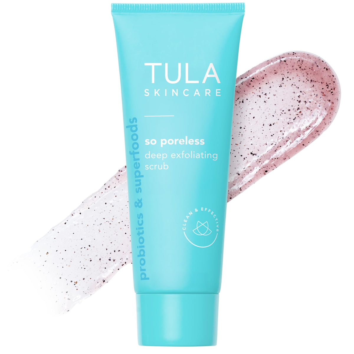 TULA front packaging showing jar and tidy label, highlights clean design and effectiveness
