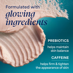 Applying TULA Spresso under-eye demonstrating quick brighten and depuff benefit