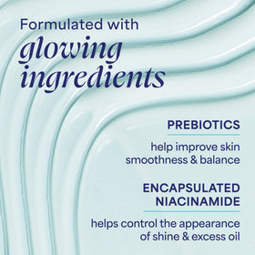 TULA beside serum during AM routine showing layering ease and smooth base