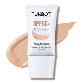 Tunbot front packaging showing bottle and cap, clear branding and convenience