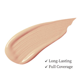 Tunbot texture close-up showing smooth creamy finish and blendability benefit