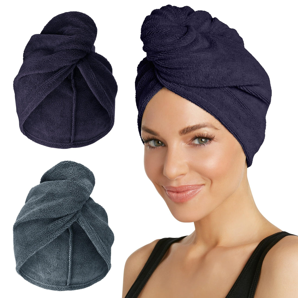 Turbie Twist two-pack front packaging showing colors and benefits