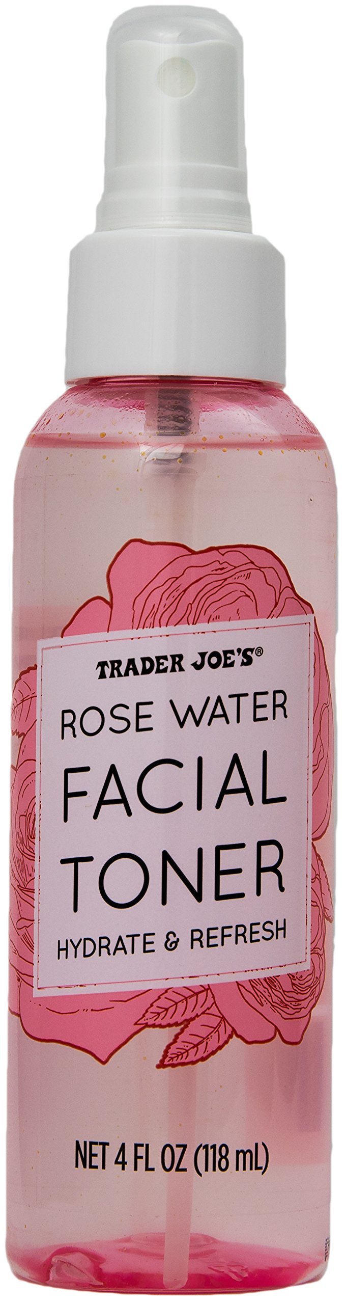 Turning to Wellness front bottle image showing label and hydrating rose water benefits