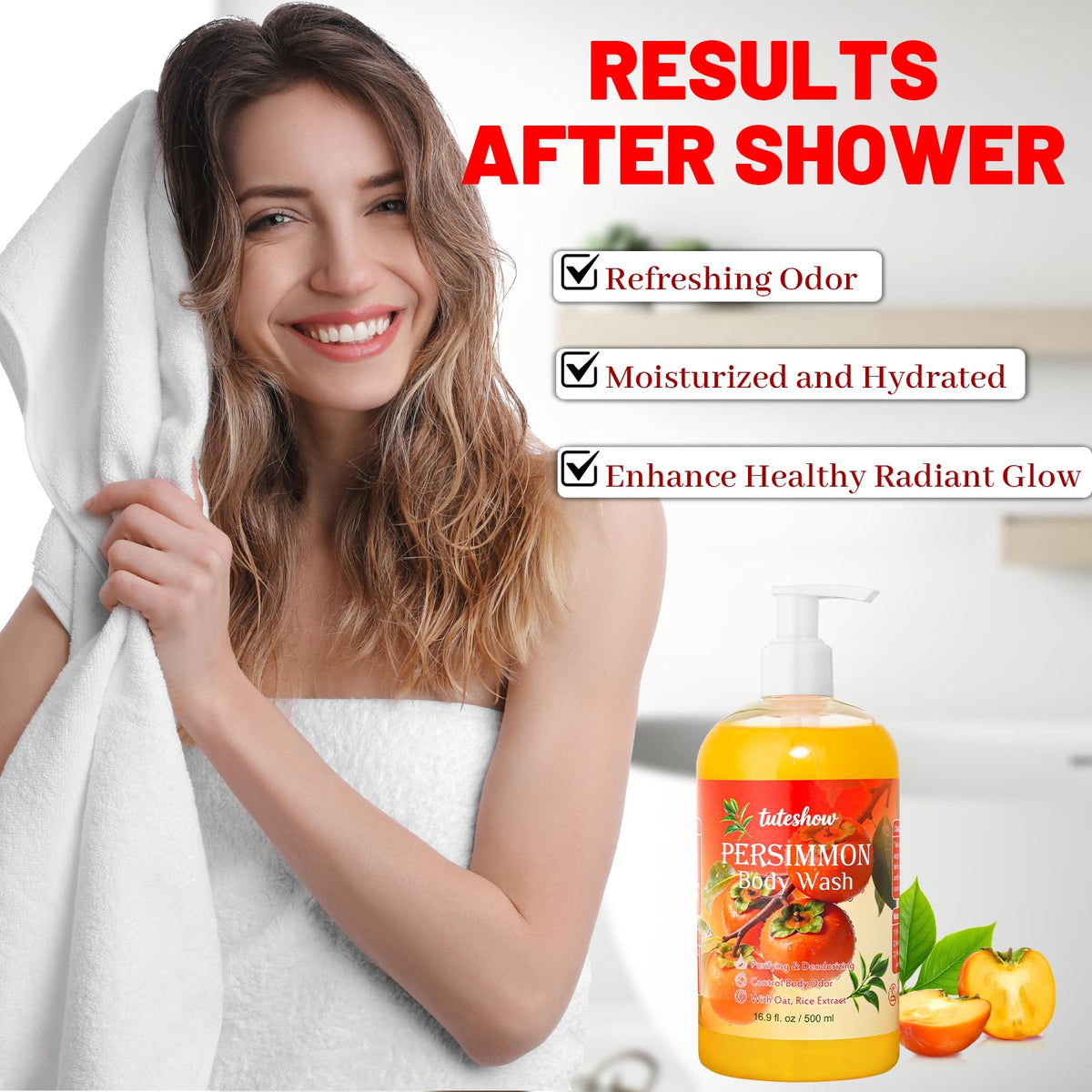 Tuteshow tea tree oat and rice extracts showing soothing and clarifying benefits