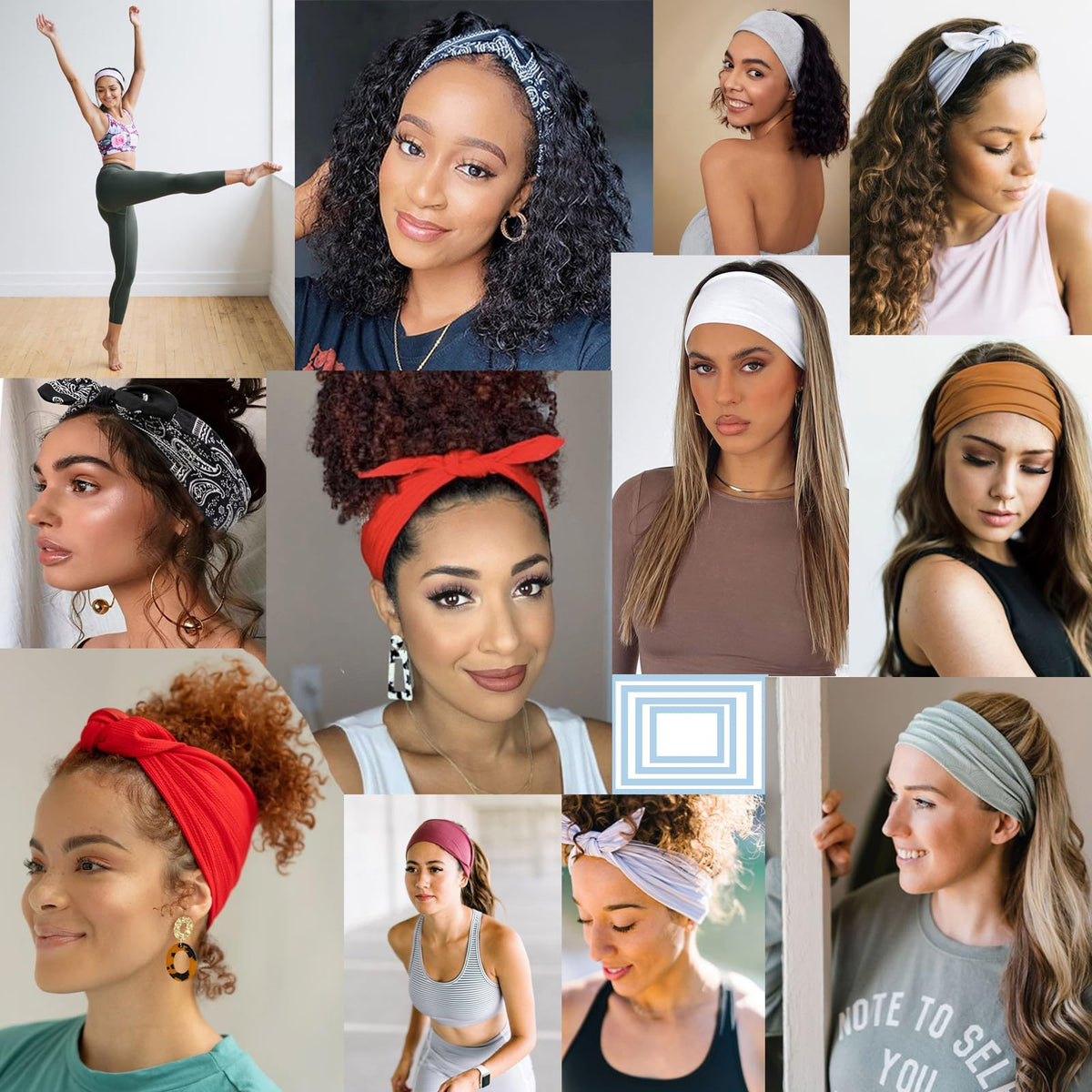 TuTive headband paired with beach outfit demonstrating fashionable look and hair control on outings