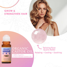 tuyapio rose quartz roller closeup providing cooling massage benefit