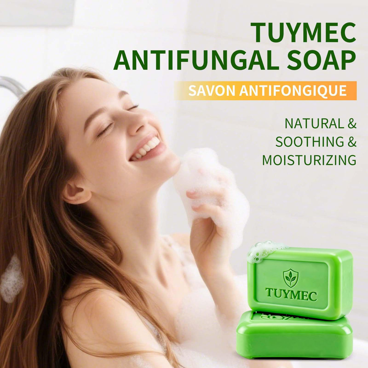 Tuymec ingredients label showing clotrimazole 1% and tea tree, ingredient clarity