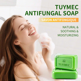 Tuymec ingredients label showing clotrimazole 1% and tea tree, ingredient clarity