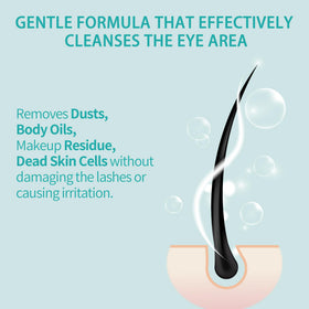 TWILASH BY DLY application on a lash brush illustrating easy spread and lift
