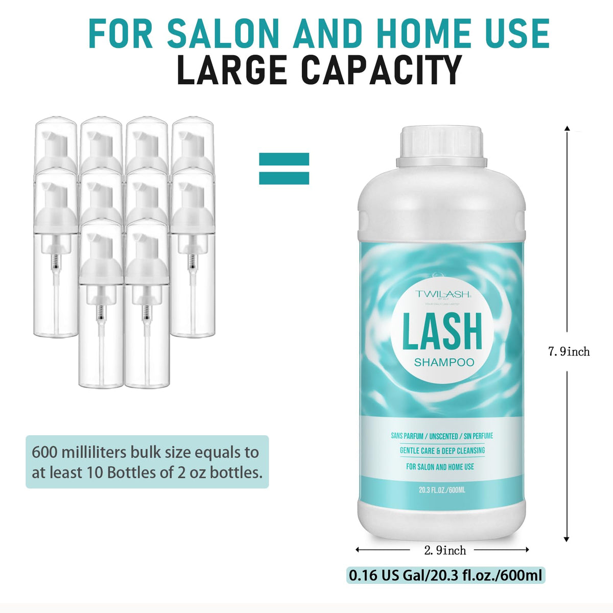 twilash by dly foam texture close-up highlighting airy lather and gentle cleanse