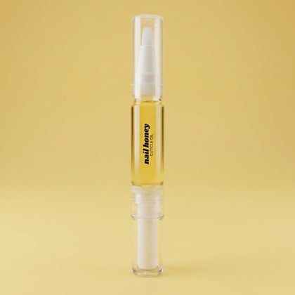 Twinkled T Nail Honey front packaging showing pen and label, easy travel benefit