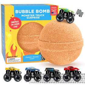 Two Sisters front packaging showing product and toy inside for exciting baths