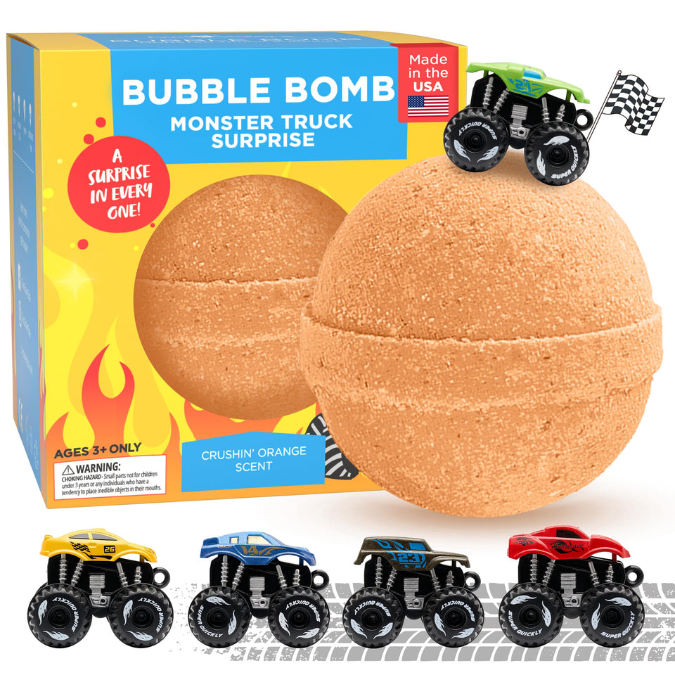 Two Sisters front packaging showing product and toy inside for exciting baths