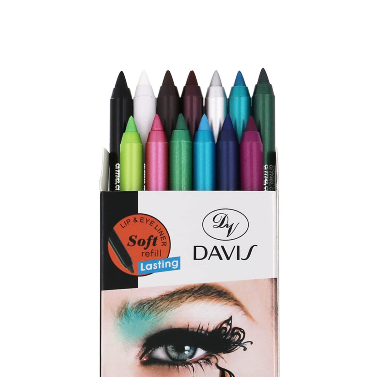 TWOMODE matte black liner stroke for clean defining lines