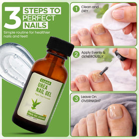 TXLSC CLEAR brush applicator close-up for precise, mess-free use