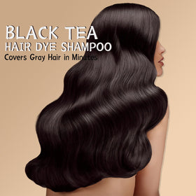 TYAYW application on dry hair with gloves showing easy at-home use
