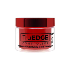 Tyche TruEDGE front jar showing strawberry scent and 3.38 fl oz size benefit