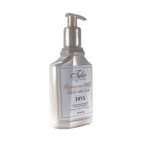 Tyler Candle Company Diva cream texture on hand demonstrating smooth hydration