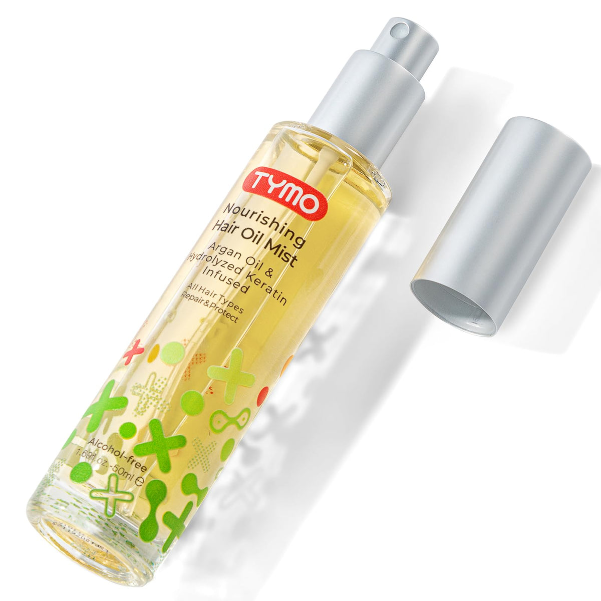 TYMO bottle front packaging showing label and benefits
