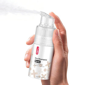 TYMO front packaging travel size showing compact bottle and label benefits