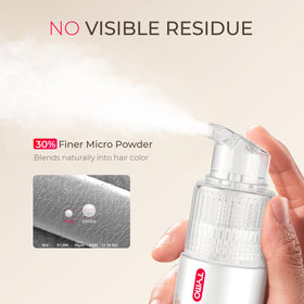 TYMO powder texture closeup showing fine particles for invisible finish