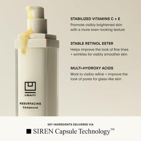 U Beauty bottle with box styled for gifting and premium appeal