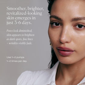 U Beauty ingredients flatlay with Vitamin C and retinol for brightening