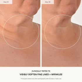 U Beauty concentrate texture close-up showing lightweight, fast-absorbing finish
