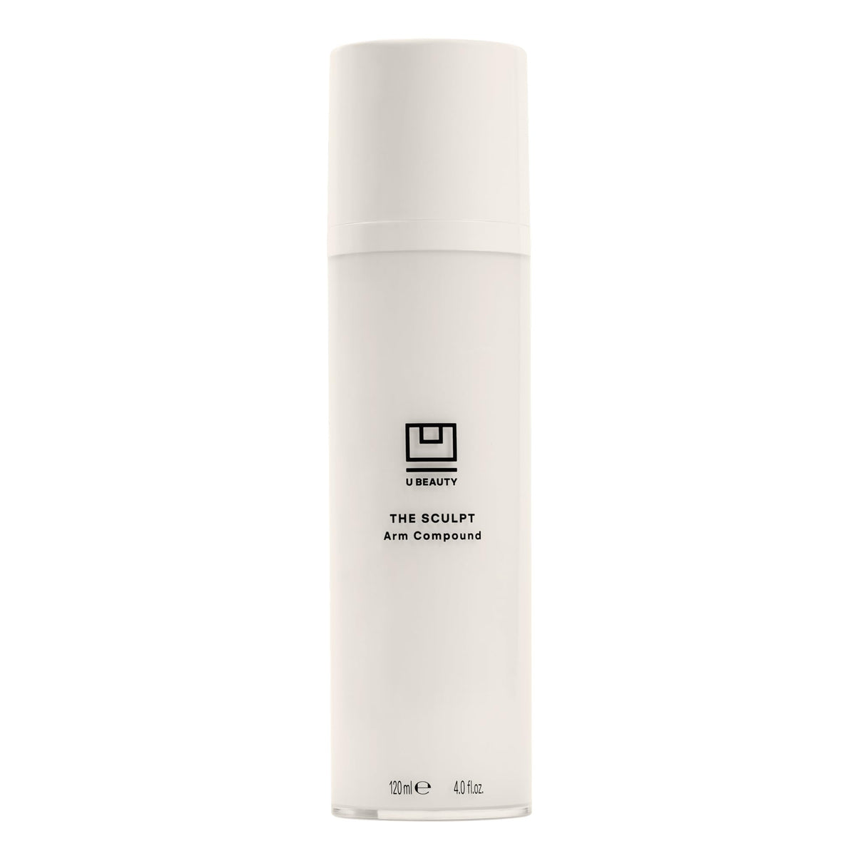 U Beauty front packaging showing bottle and branding for clear product recognition and benefit