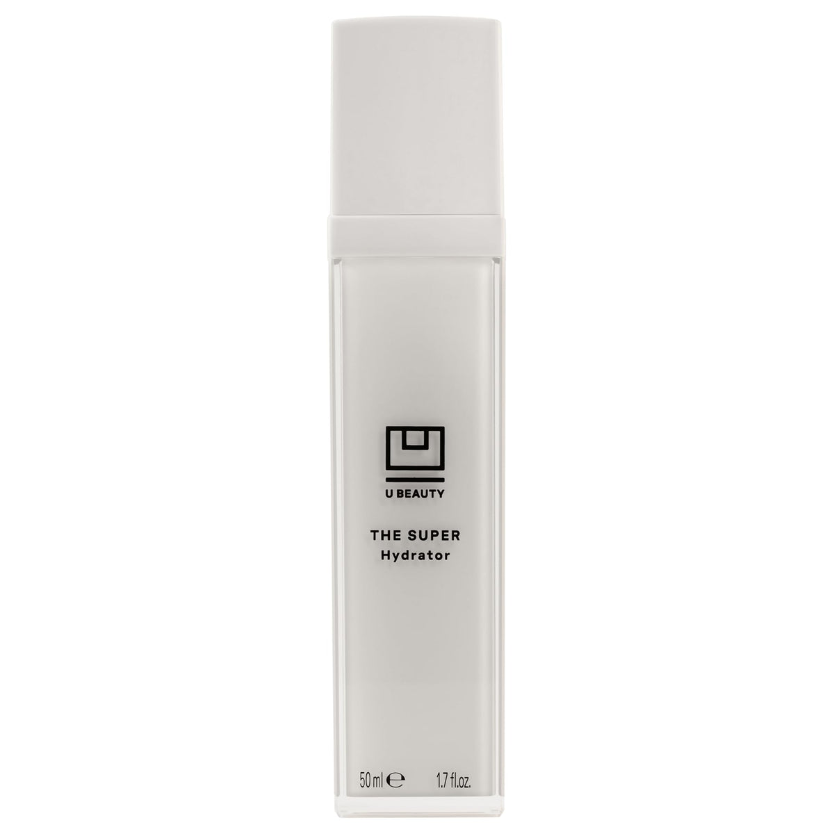 U Beauty jar front view showing sleek packaging and hydration benefits