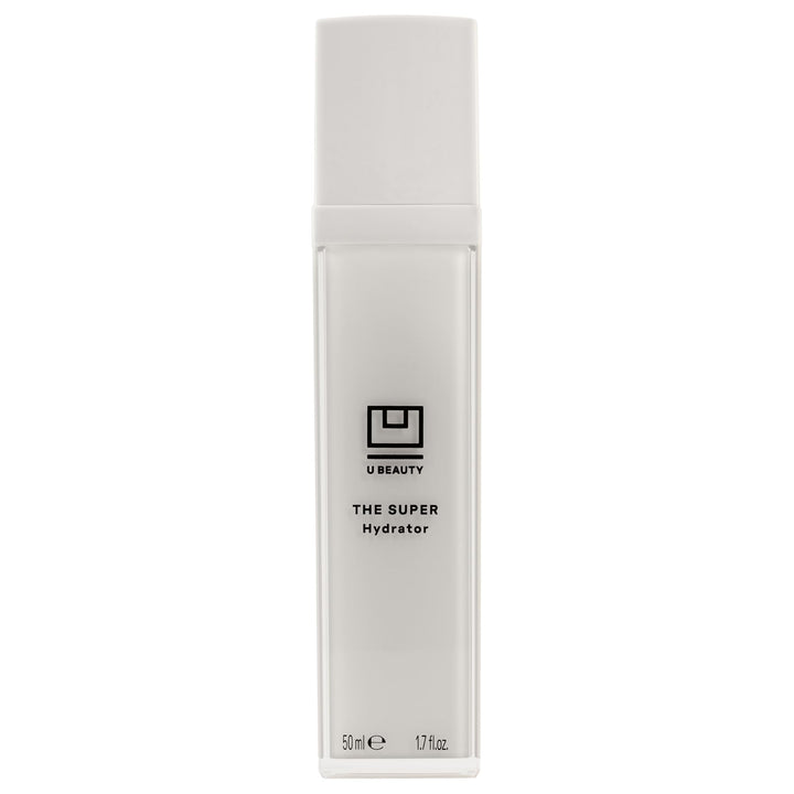 U Beauty jar front view showing sleek packaging and hydration benefits
