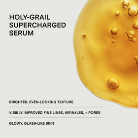 U Beauty serum texture drop illustrating lightweight hydrating feel