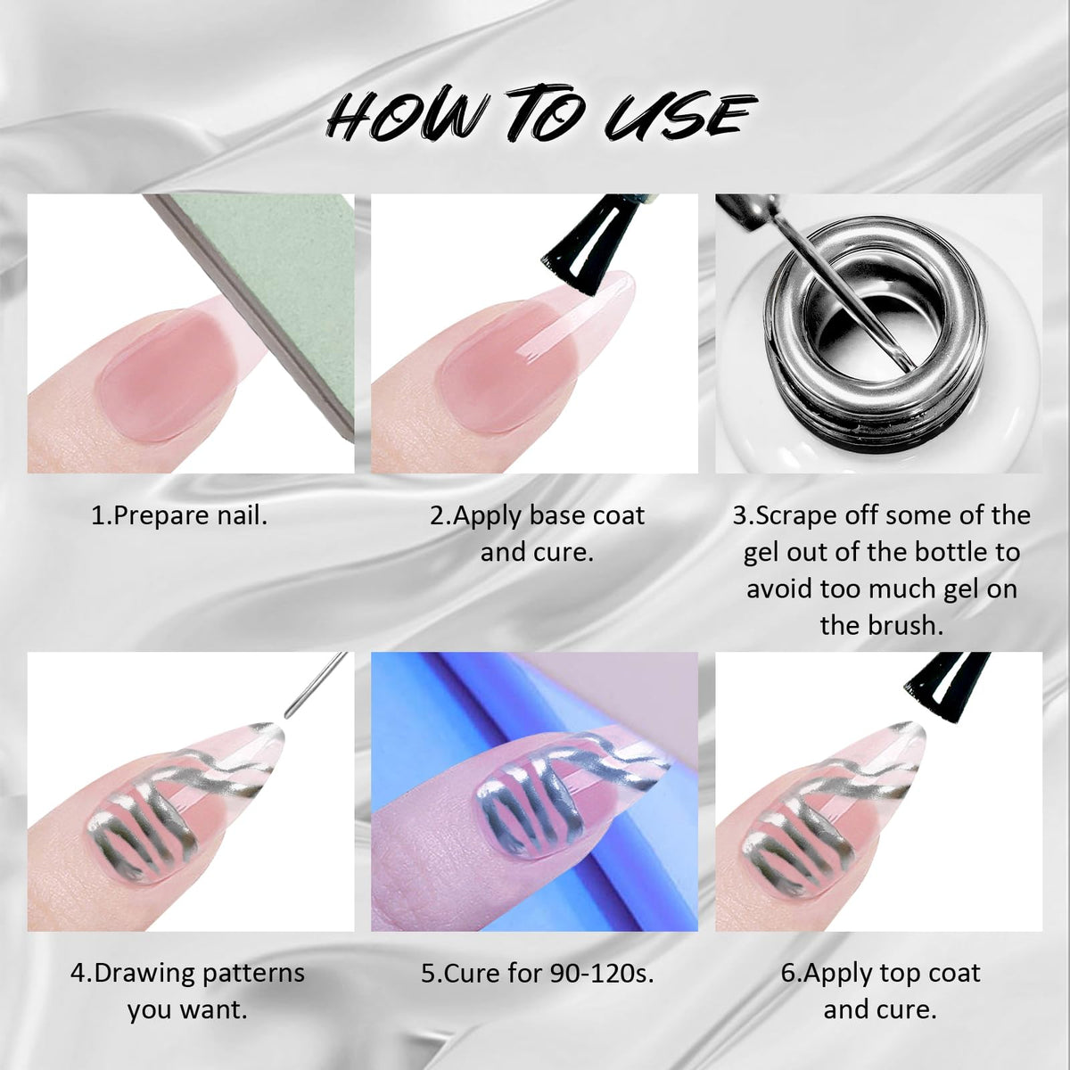 U-Shinein two 12ml bottles shown for scale and compact salon-friendly kit