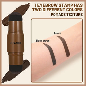 UCANBE dual-color pomade in cap for customizable shade matching