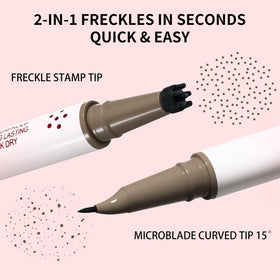 UCANBE close-up of 15° curved precision tip for accurate dotting