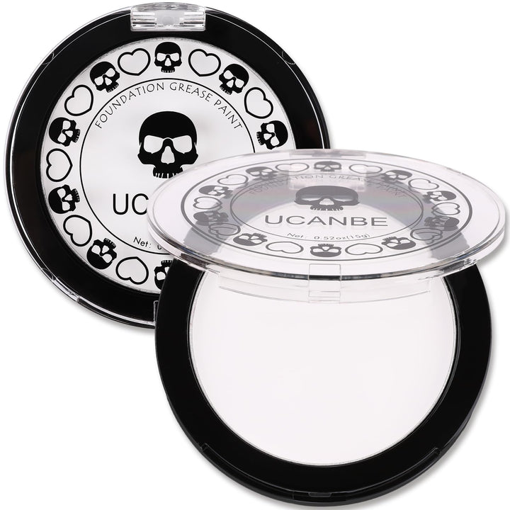 UCANBE compact jar front view showing product and label for clear identification