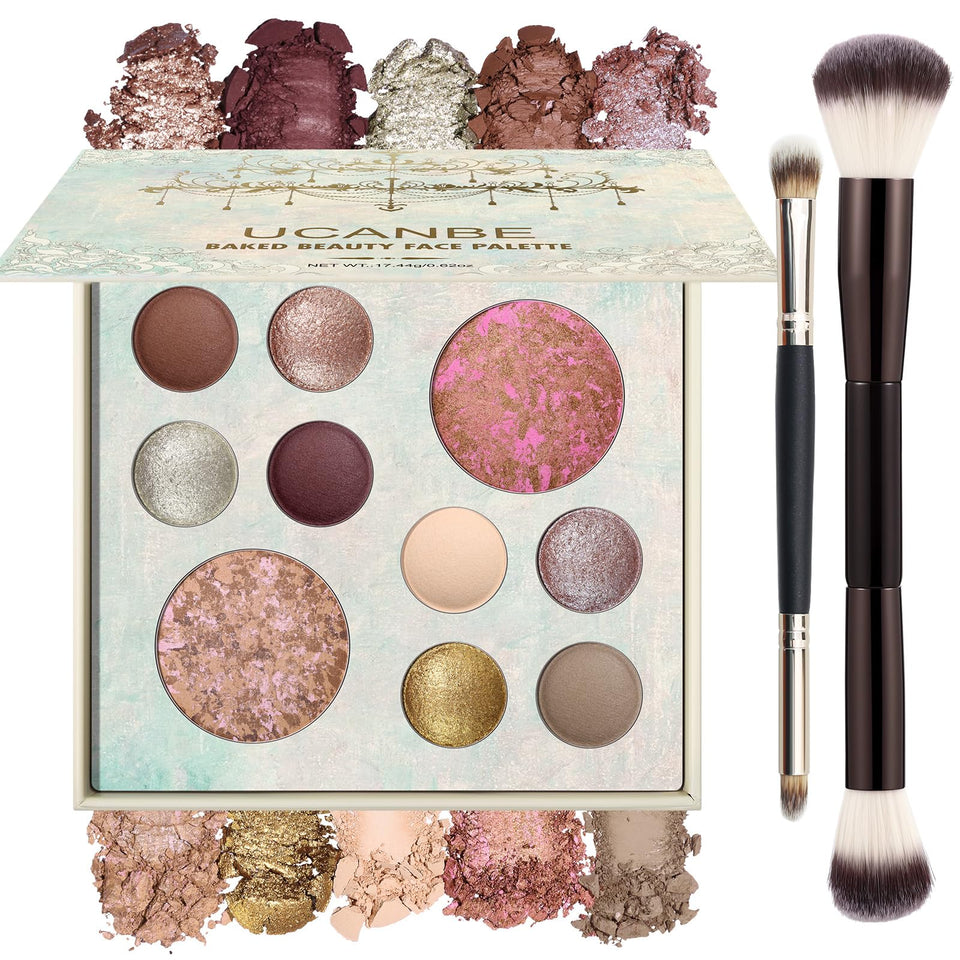UCANBE front packaging showing compact palette for organized travel