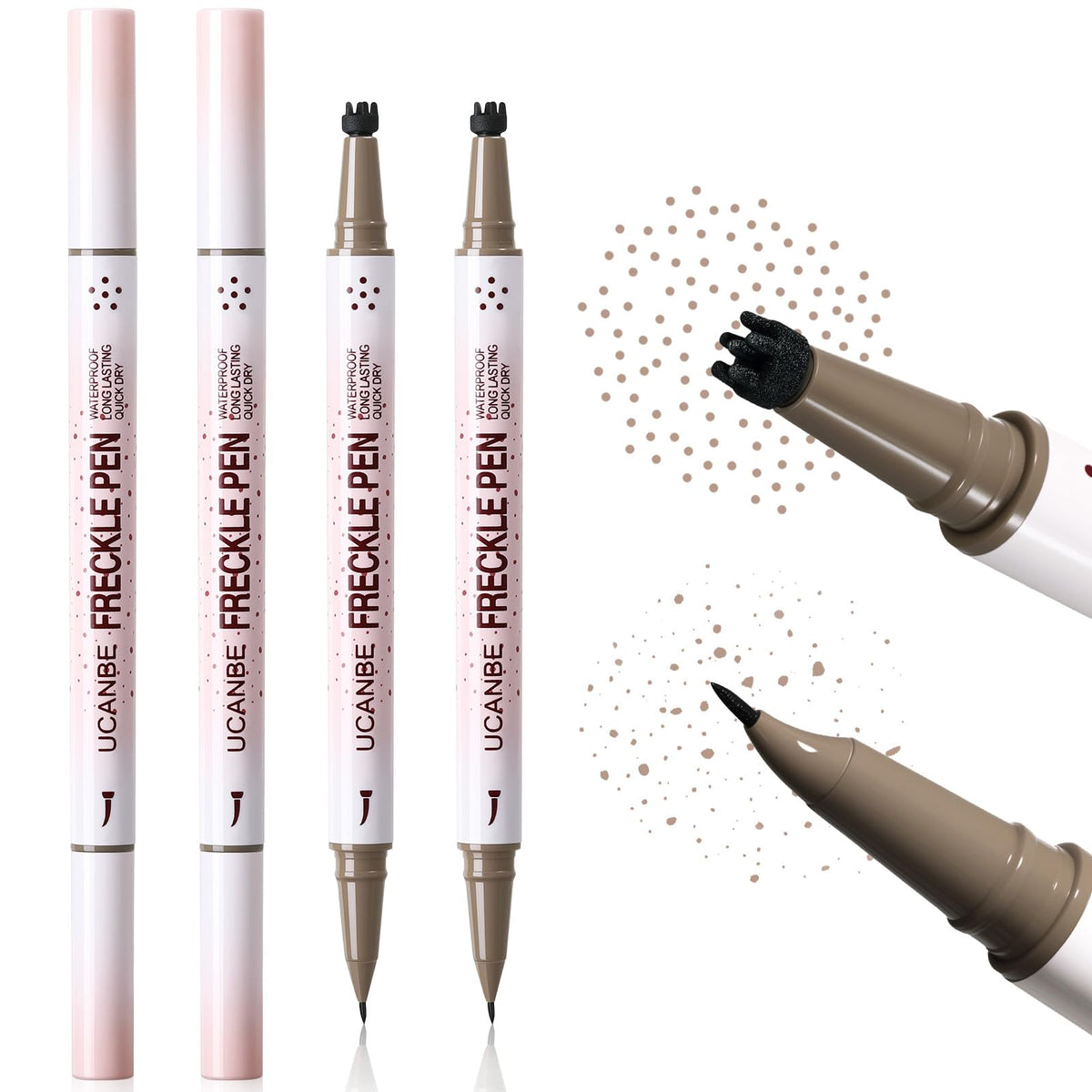 UCANBE product label showing shade 01 Light Brown for perfect matching
