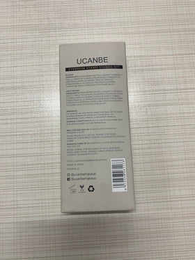 UCANBE scale with hand for size showing compact kit convenience for travel