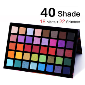 UCANBE Spotlight close-up of matte and shimmer textures offering smooth blendability