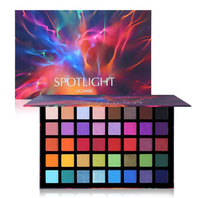 UCANBE palette placed inside a makeup bag for portability benefit