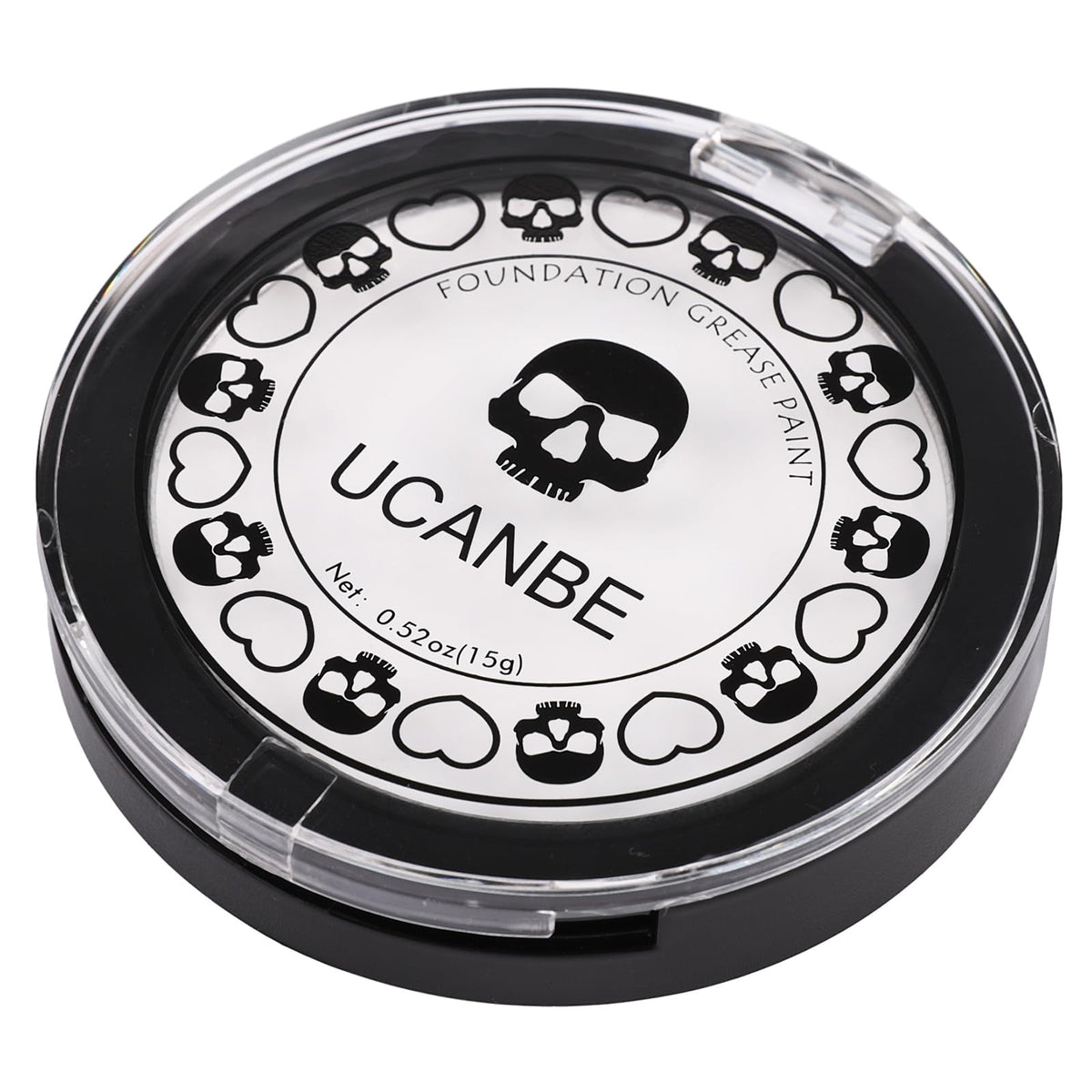 UCANBE stage performer using product showing camera-ready matte finish