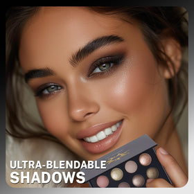 UCANBE swatches on wrist showing blendable texture and payoff