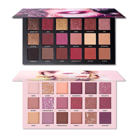 UCANBE Twilight Dusk palette front view showing color range and finishes for versatile looks