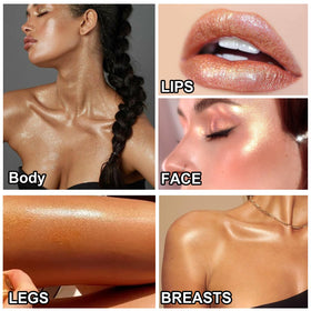 UCANBEMAKEUP label and shade 04 Golden Brown showing warm bronzed shimmer