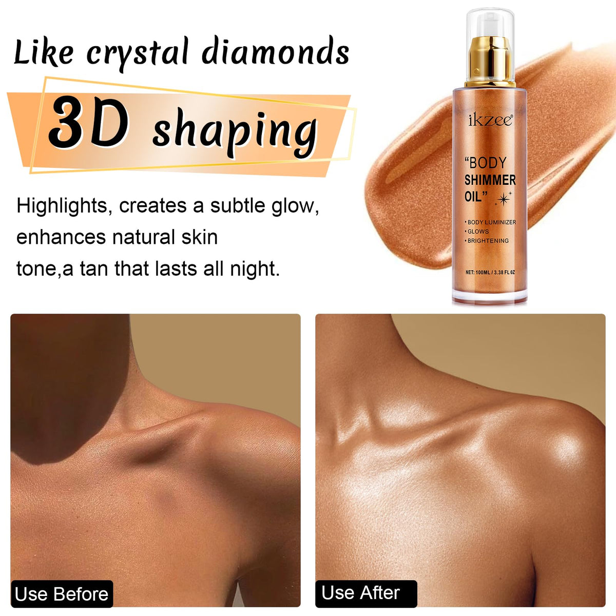 UCANBEMAKEUP bottle in hand showing 100ml size for travel-friendly convenience