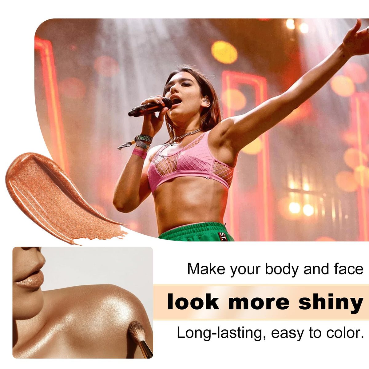 UCANBEMAKEUP mixed with foundation swatch delivering customizable luminous finish