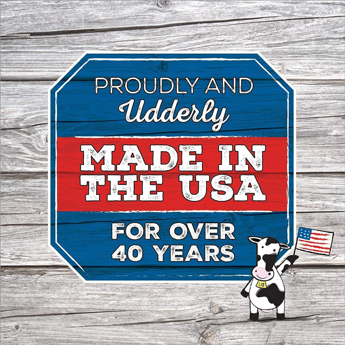 Udderly Smooth on bathroom counter suggesting daily use and accessibility