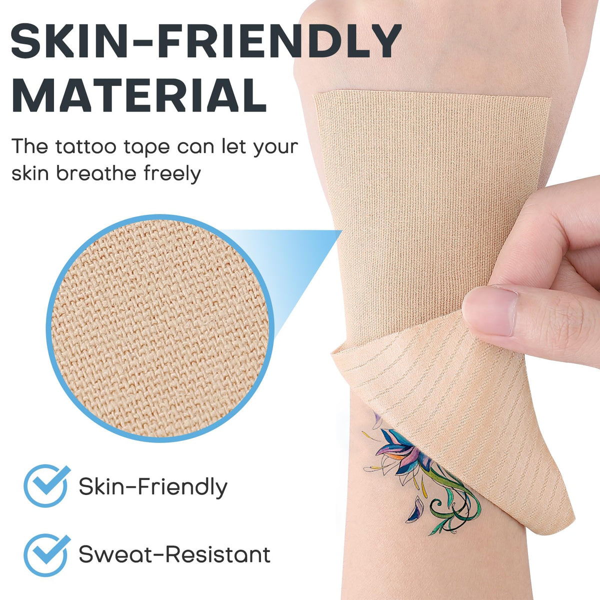 Udefineit roll with grid-backed paper and cut circular patches for precise shaping