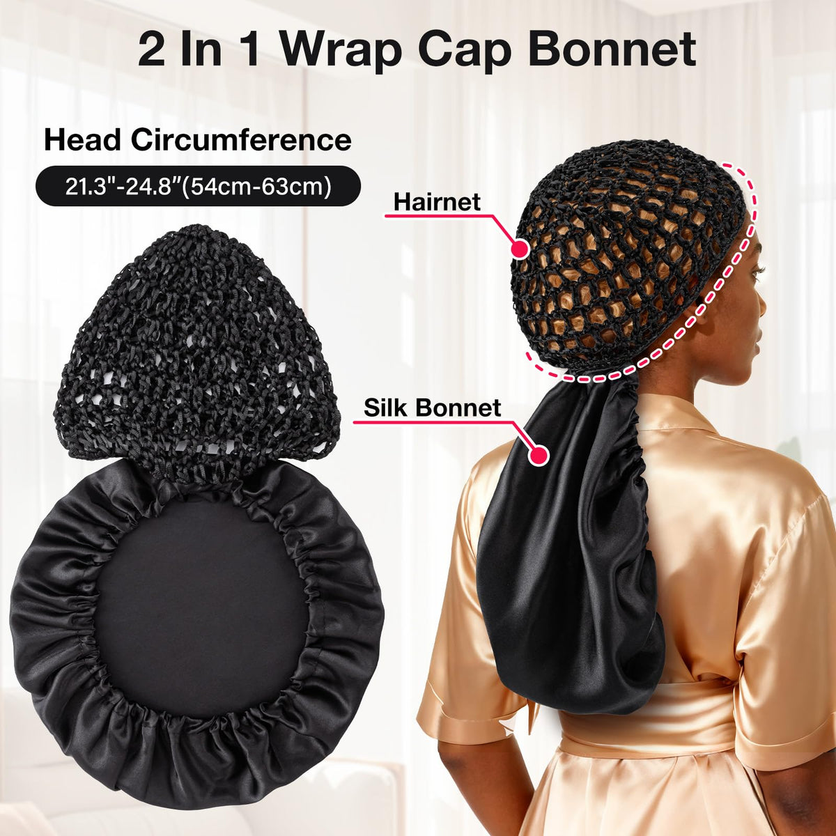 Udefineit close-up of inner net protecting strands and reducing tangles